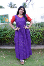 MANGAI New Festive Maternity Wear | Invisible Feeding Zipper | Side Pocket | Adjustable Back Tie Rope | Long Top Casual Wear (MFW)