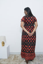 MANGAI Rayon Frock Nighties | Front Open Lengthy Zipper Comforts Feeding | Fancy Double Layered Sleeve's | Post & Pre Pregnancy's and Casual Wear | Side Pocket |Versatile Rayon Frock Night Gown's for Stylish Women's (RPW)