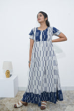 MANGAI Rayon Frock Nighties | Front Open Lengthy Zipper Comforts Feeding | Fancy Double Layered Sleeve's | Post & Pre Pregnancy's and Casual Wear | Side Pocket |Versatile Rayon Frock Night Gown's for Stylish Women's (RPW)