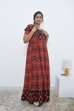 MANGAI Rayon Frock Nighties | Front Open Lengthy Zipper Comforts Feeding | Fancy Double Layered Sleeve's | Post & Pre Pregnancy's and Casual Wear | Side Pocket |Versatile Rayon Frock Night Gown's for Stylish Women's (RPW)