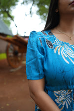 Stylish Arrivals Rayon Gathering Frock Model Night Gown's | Front Adjustable Gathering Style Rope | Puff Sleeve | Trending Collection's for Stylish Women's (FKG)