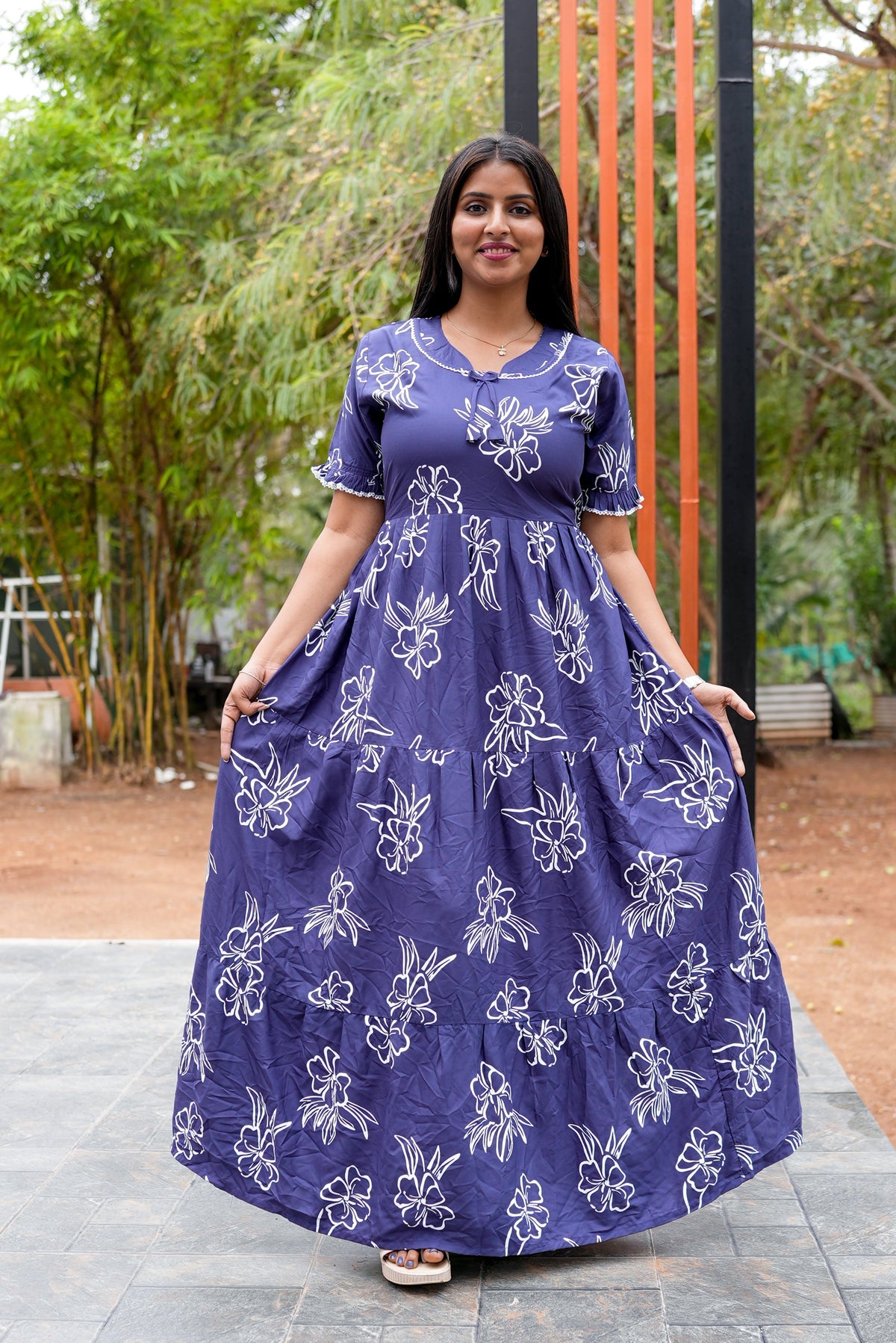 Buy Full Frock Model Nighties Online