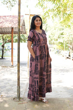 MANGAI Rayon Frock Nighties | Front Open Lengthy Zipper Comforts Feeding | Fancy Double Layered Sleeve's | Post & Pre Pregnancy's and Casual Wear | Side Pocket |Versatile Rayon Frock Night Gown's for Stylish Women's (RFF)