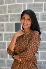 MANGAI Premium Cotton Printed Night Suits | Stylish Print's All Over | Top & Bottom Set | 3/4 Sleeve | Trendy Night Suits for Stylish Women's (TPS-3/4)