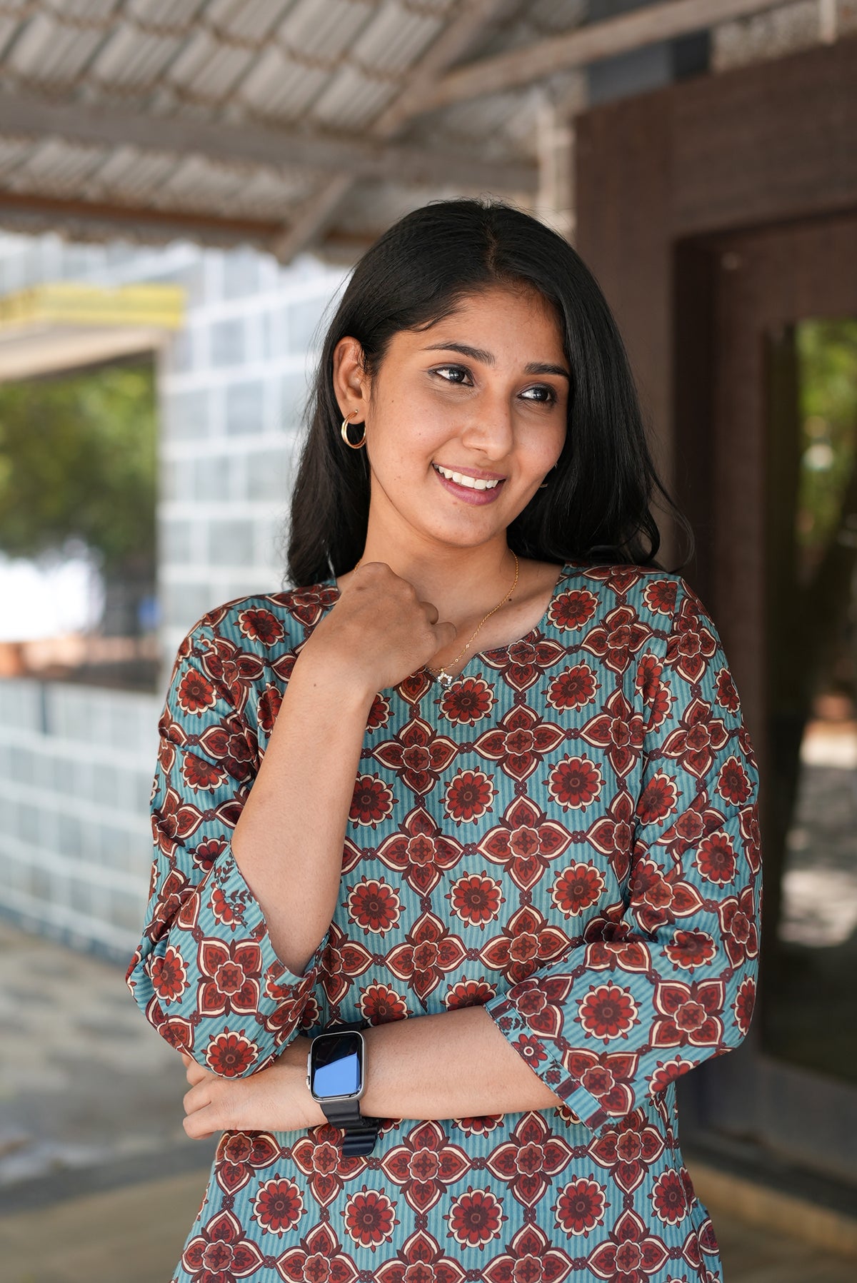 MANGAI Premium Cotton Printed Night Suits | Stylish Print's All Over | Top & Bottom Set | 3/4 Sleeve | Trendy Night Suits for Stylish Women's (TPS-3/4)