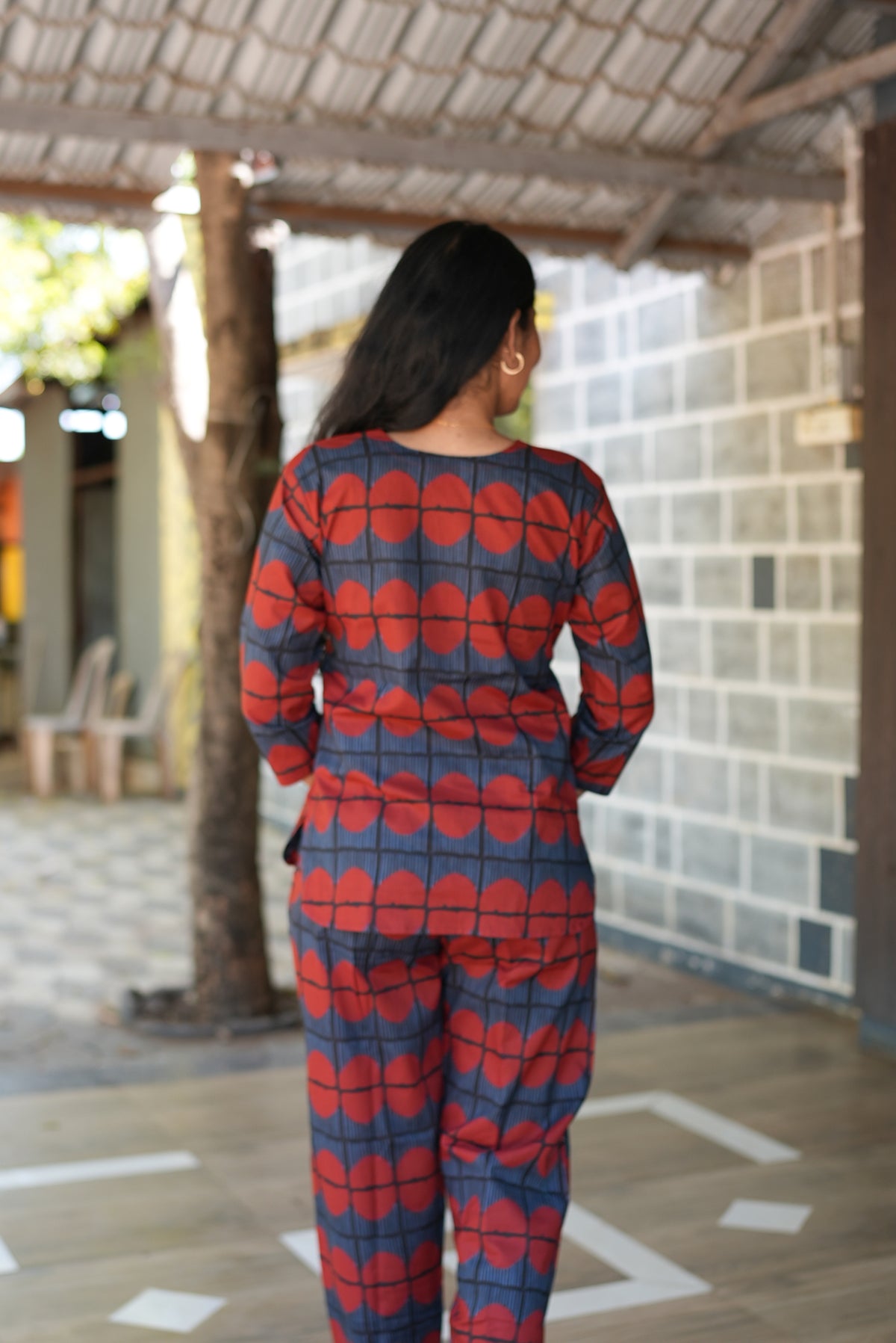 MANGAI Premium Cotton Printed Night Suits | Stylish Print's All Over | Top & Bottom Set | 3/4 Sleeve | Trendy Night Suits for Stylish Women's (TPS-3/4)