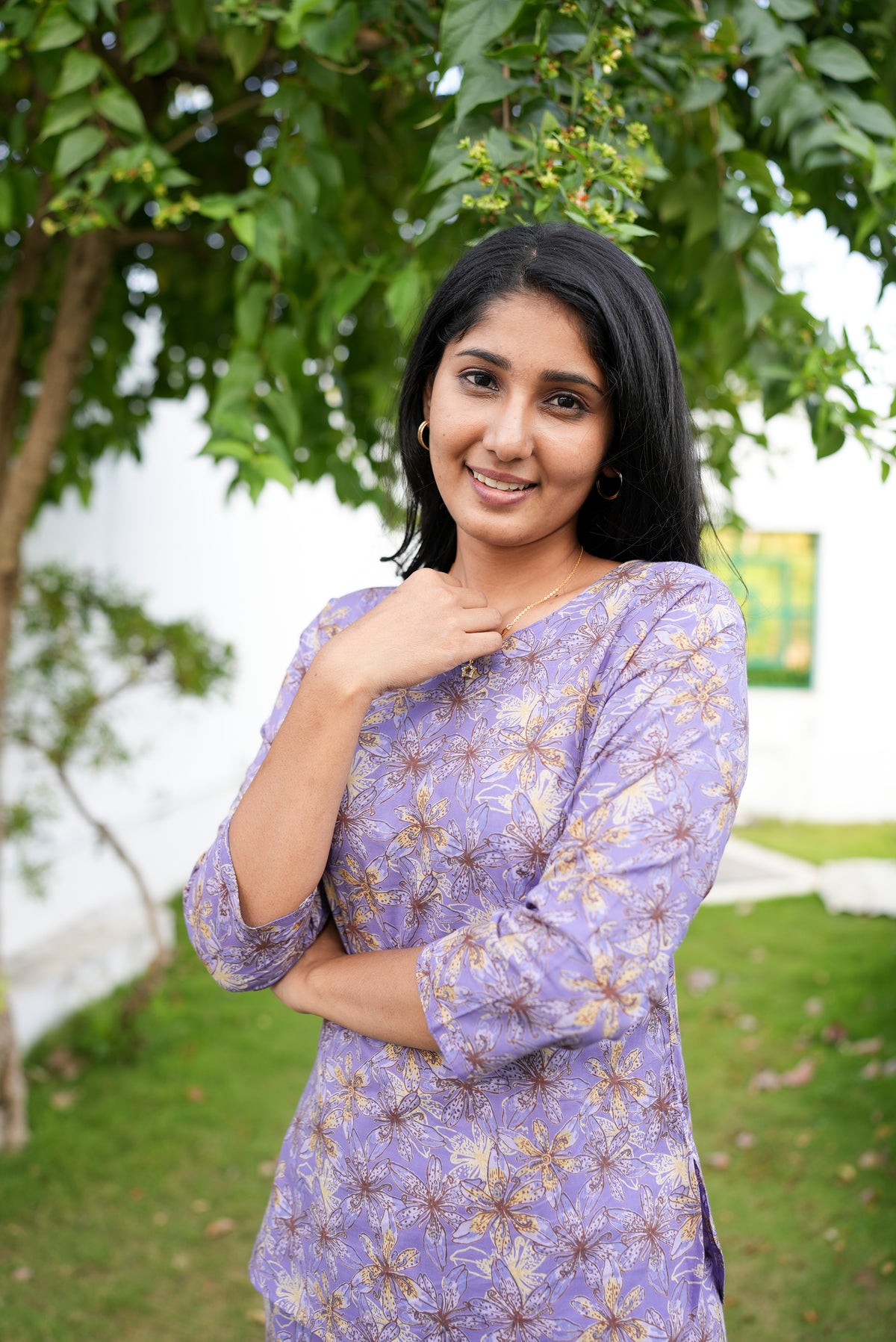 MANGAI Premium Cotton Printed Night Suits | Stylish Print's All Over | Top & Bottom Set | 3/4 Sleeve | Trendy Night Suits for Stylish Women's (TPS-3/4)