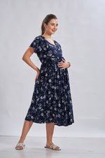 New Arrivals 4-IN-ONE MAXI Mom's Feeding & Casual Wear | Stylish Maxi Style | Invisible Feeding Zipper | Perfect Pre & Post Pregnancy Wear (FIO-MXI)