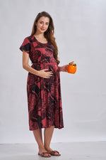 New Arrivals 4-IN-ONE MAXI Mom's Feeding & Casual Wear | Stylish Maxi Style | Invisible Feeding Zipper | Perfect Pre & Post Pregnancy Wear (FIO-MXI)