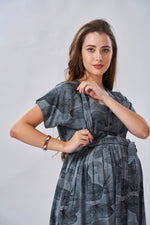 New Arrivals 4-IN-ONE MAXI Mom's Feeding & Casual Wear | Stylish Maxi Style | Invisible Feeding Zipper | Perfect Pre & Post Pregnancy Wear (FIO-MXI)