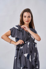 New Arrivals 4-IN-ONE MAXI Mom's Feeding & Casual Wear | Stylish Maxi Style | Invisible Feeding Zipper | Perfect Pre & Post Pregnancy Wear (FIO-MXI)