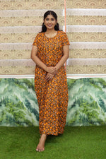 Casual Comfort Fit Cotton Printed Nighties