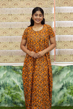 Casual Comfort Fit Cotton Printed Nighties