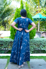 Stylish Alpine 3 Layer Frock Model Nighties| Fancy Sleeves & Neck Pattern| Side Pocket with Back Tie Rope | Perfect Nightwear Trendy Women's (AFK)