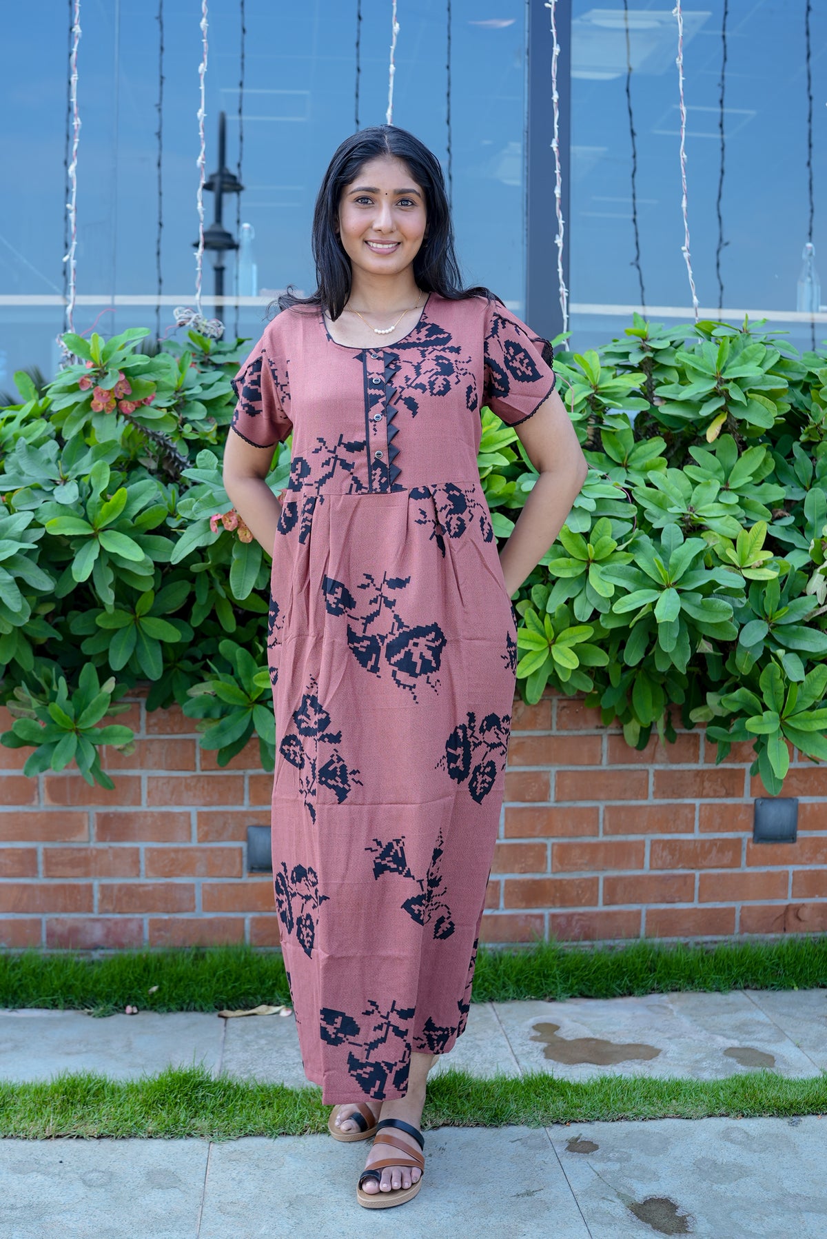 Alpine KURTHI Style Nighties| FancySleeve | Zipless Model | Updated Collection's for Stylish Women AK (H/S)