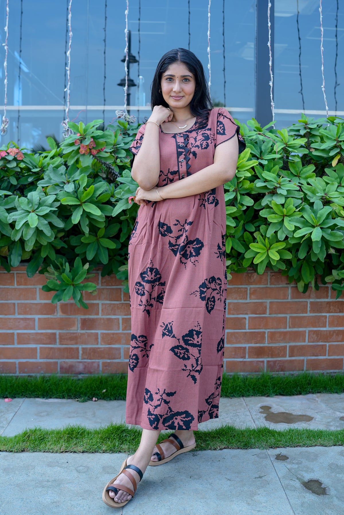 Alpine KURTHI Style Nighties| FancySleeve | Zipless Model | Updated Collection's for Stylish Women AK (H/S)