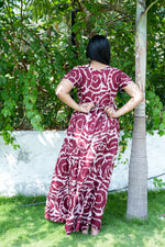 Stylish Alpine 3 Layer Frock Model Nighties| Fancy Sleeves & Neck Pattern| Side Pocket with Back Tie Rope | Perfect Nightwear Trendy Women's (AFK)