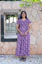 Soft Cotton Stretchable Smocking Nighties for New Arrivals | Daily Comforts & Light Weighted Elastic Nighties| Smocking Nightgown for Trendy Women's (SCT)