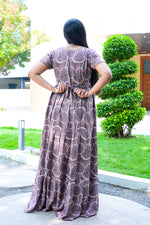 Stylish Alpine 3 Layer Frock Model Nighties| Fancy Sleeves & Neck Pattern| Side Pocket with Back Tie Rope | Perfect Nightwear Trendy Women's (AFK)