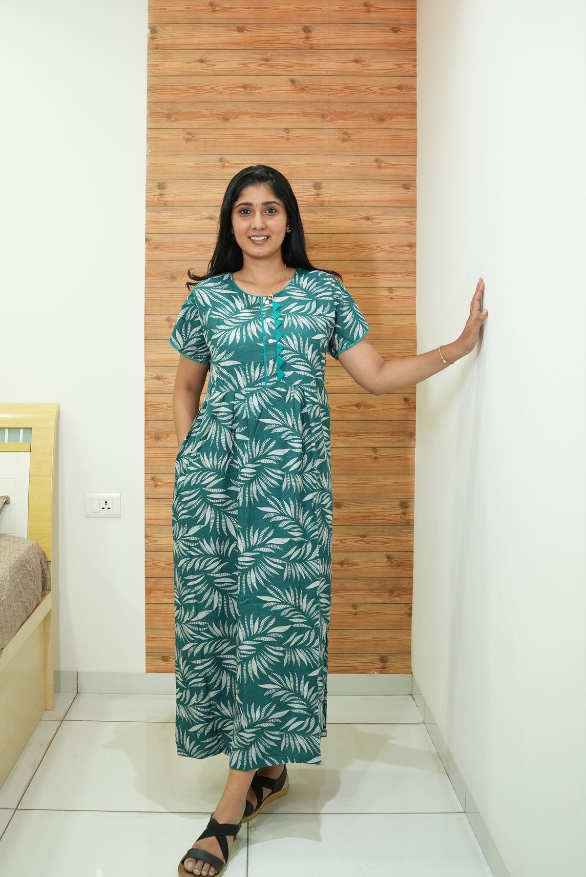 Alpine KURTHI Style Nighties| FancySleeve | Zipless Model | Updated Collection's for Stylish Women AK (H/S)