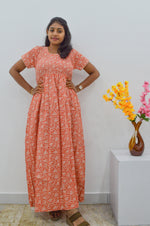 Soft Cotton Stretchable Smoking Nighties for New Arrivals | Daily Comforts & Light Weighted Elastic Nighties | Pleated Style | Casual Daily wear Nightwear for Trendy Women's (SCT)