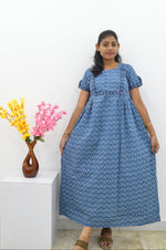 Cotton FROCK Model Casual Wear Nighties | Stylish Pleated Frock Style | Multipurpose Nighties | Pregnancy Wear | Pleated Model | Stylish Nighties for Stylish Women (PWC)