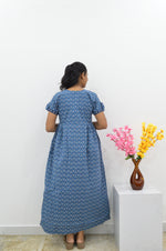 Cotton FROCK Model Casual Wear Nighties | Stylish Pleated Frock Style | Multipurpose Nighties | Pregnancy Wear | Pleated Model | Stylish Nighties for Stylish Women (PWC)