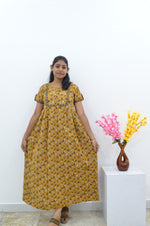 Cotton FROCK Model Casual Wear Nighties | Stylish Pleated Frock Style | Multipurpose Nighties | Pregnancy Wear | Pleated Model | Stylish Nighties for Stylish Women (PWC)