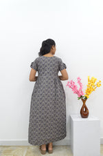 Cotton FROCK Model Casual Wear Nighties | Stylish Pleated Frock Style | Multipurpose Nighties | Pregnancy Wear | Pleated Model | Stylish Nighties for Stylish Women (PWC)