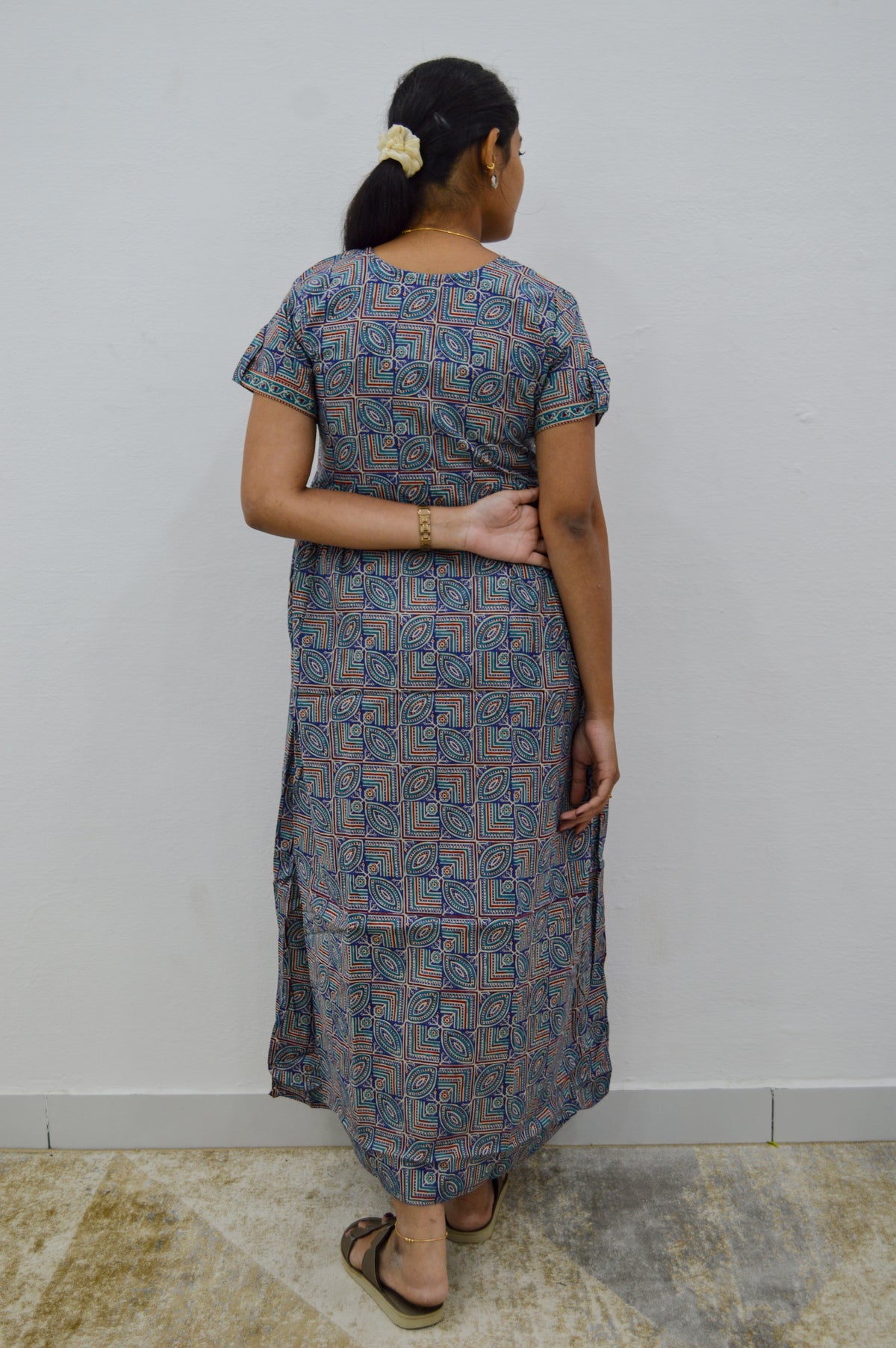 Cotton FROCK Model Casual Wear Nighties | Stylish Pleated Frock Style | Multipurpose Nighties | Pregnancy Wear | Pleated Model | Stylish Nighties for Stylish Women (PWC)