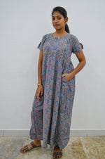 Cotton FROCK Model Casual Wear Nighties | Stylish Pleated Frock Style | Multipurpose Nighties | Pregnancy Wear | Pleated Model | Stylish Nighties for Stylish Women (PWC)