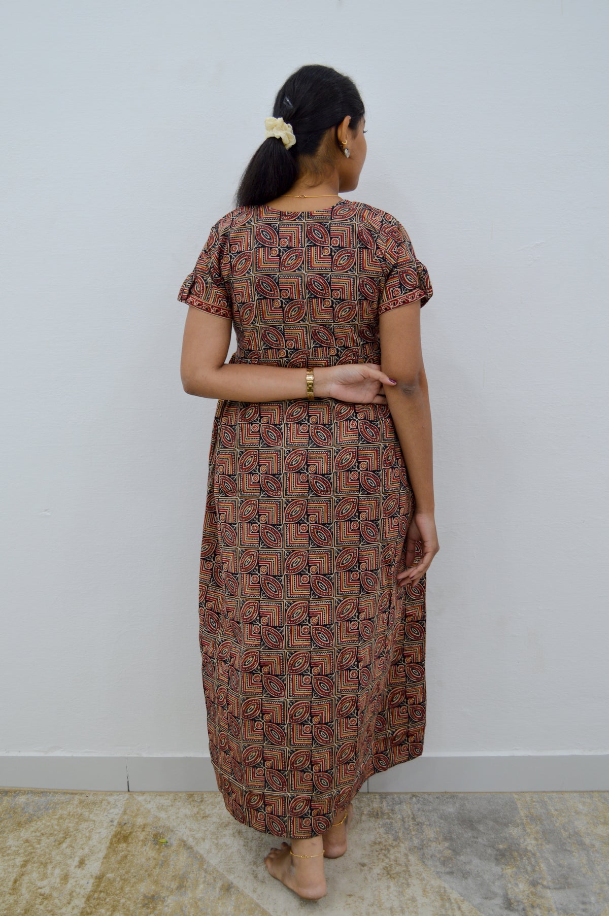 Cotton FROCK Model Casual Wear Nighties | Stylish Pleated Frock Style | Multipurpose Nighties | Pregnancy Wear | Pleated Model | Stylish Nighties for Stylish Women (PWC)