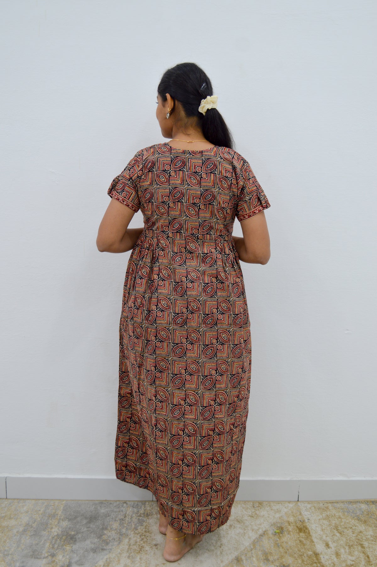 Cotton FROCK Model Casual Wear Nighties | Stylish Pleated Frock Style | Multipurpose Nighties | Pregnancy Wear | Pleated Model | Stylish Nighties for Stylish Women (PWC)