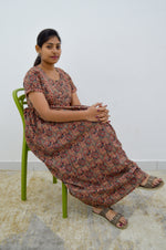 Cotton FROCK Model Casual Wear Nighties | Stylish Pleated Frock Style | Multipurpose Nighties | Pregnancy Wear | Pleated Model | Stylish Nighties for Stylish Women (PWC)