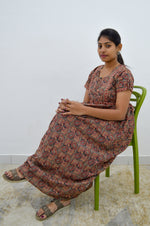 Cotton FROCK Model Casual Wear Nighties | Stylish Pleated Frock Style | Multipurpose Nighties | Pregnancy Wear | Pleated Model | Stylish Nighties for Stylish Women (PWC)