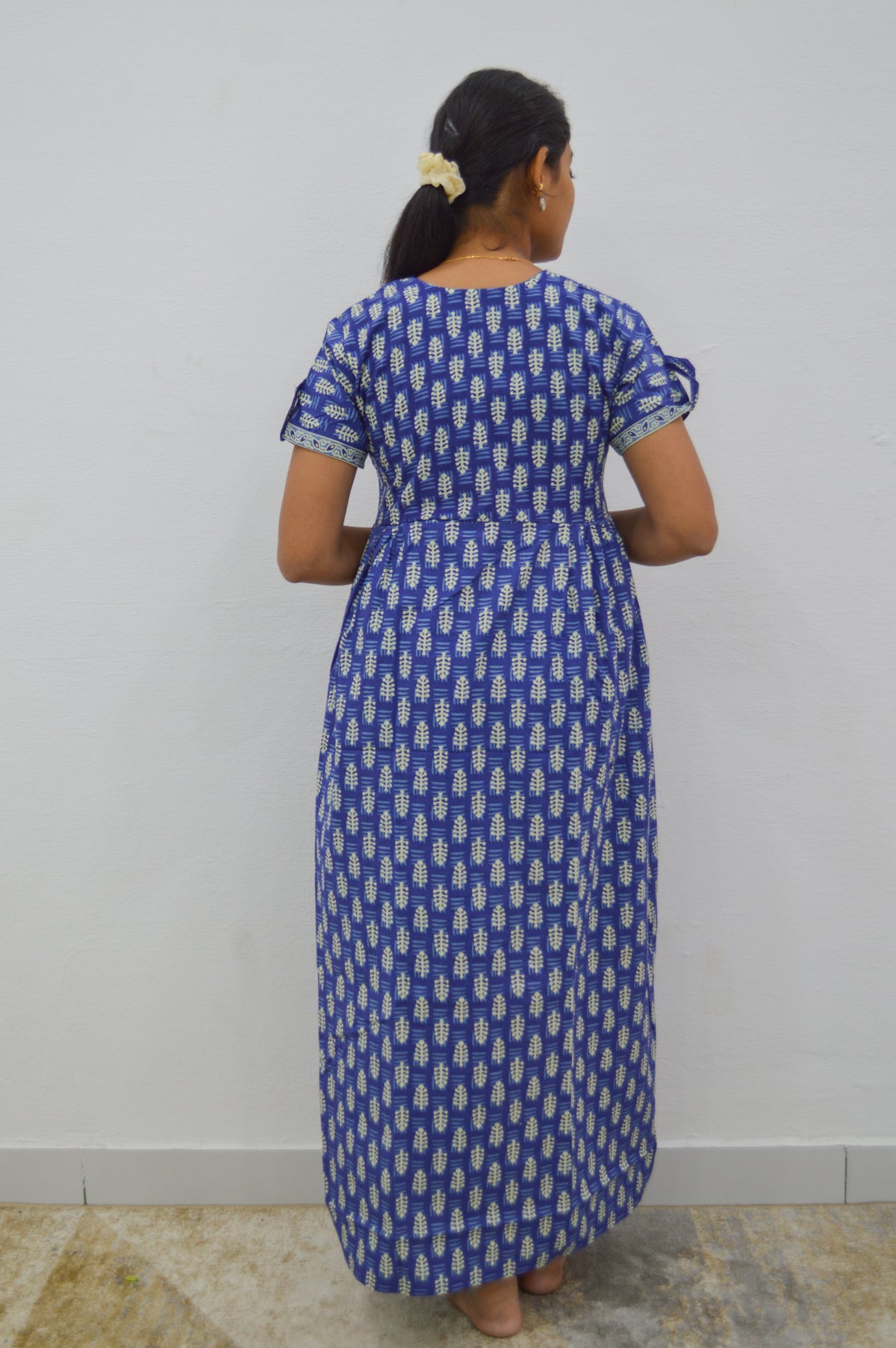 MANGAI Premium Casual Wear Cotton FROCK Model Nighties | Stylish Pleated Frock Style | Multipurpose Nighties | Casual & Pregnancy Wear | Pleated Model | Stylish Nighties for Stylish Women (PWC)