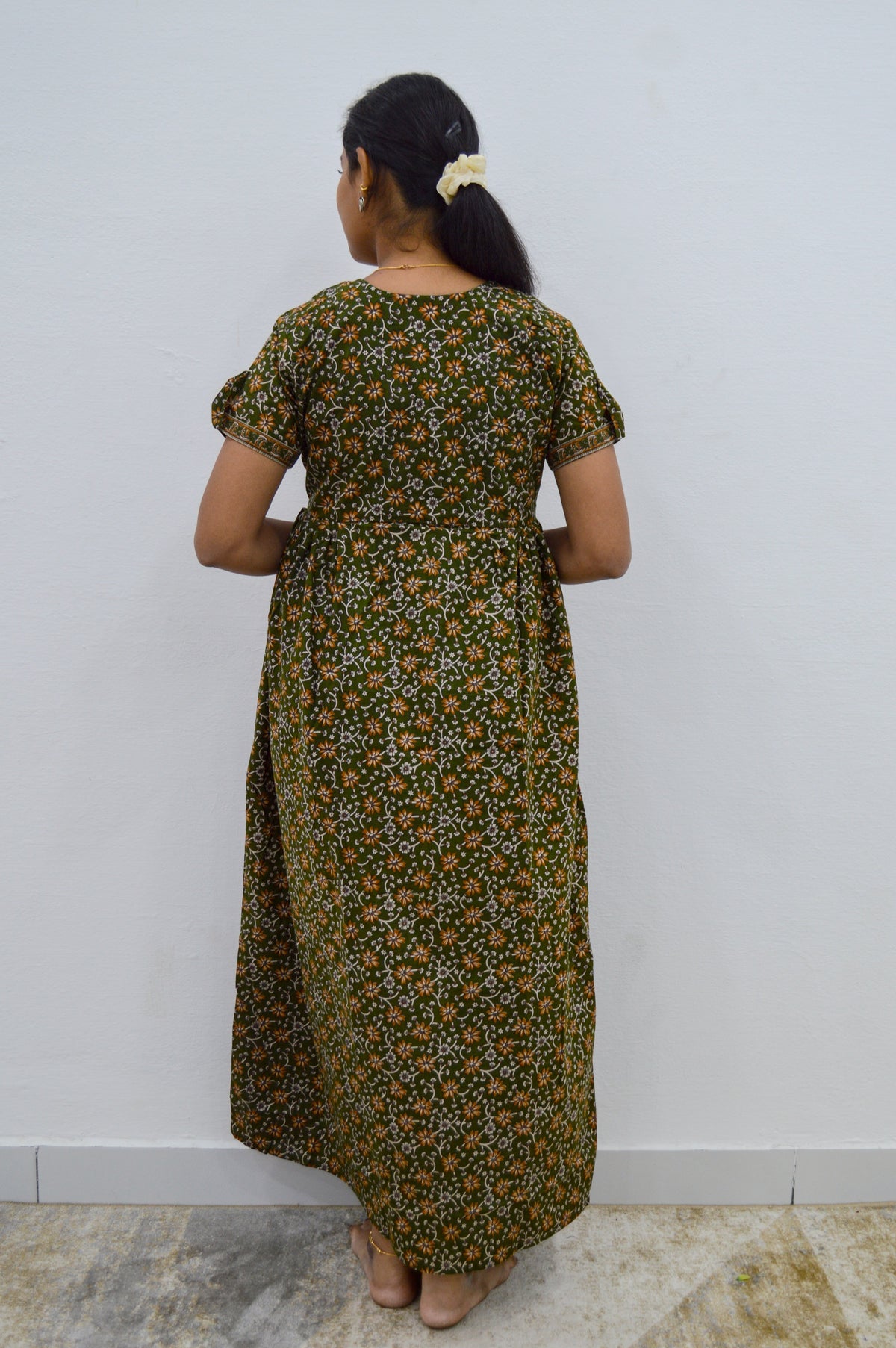 Cotton FROCK Model Casual Wear Nighties | Stylish Pleated Frock Style | Multipurpose Nighties | Pregnancy Wear | Pleated Model | Stylish Nighties for Stylish Women (PWC)