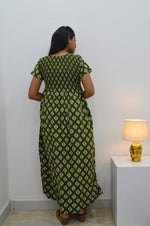 Crush Smocking Nighties for Stylish Women | Soft wrinkled texture Smocking Model | Rounded neck with Side Pocket | Daily wear Nighties for trendy women (PPL)