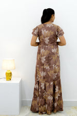 Stylish Arrivals Alpine Gathering Frock Model Night Gown's | Front Adjustable Gathering Style Rope Rope | Puff Sleeve | Trending Collection's for Stylish Women's (GFF)