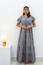 Stylish Arrivals Alpine Gathering Frock Model Night Gown's | Front Adjustable Gathering Style Rope Rope | Puff Sleeve | Trending Collection's for Stylish Women's (GFF)