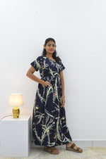 ✨ MANGAI Premium Rayon Maternity Frock for Pregnancy Women ✨ Invisible Feeding Zipper | Stylish Fancy Neck | Side Pocket | Comfortable Pregnancy & Casual Wear (RMF)