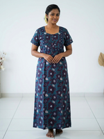 Cotton FROCK Model Casual Wear Nighties | Stylish Pleated Frock Style | Multipurpose Nighties | Pregnancy Wear | Pleated Model | Stylish Nighties for Stylish Women (PWC)