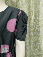 Stylish Arrivals Rayon Gathering Frock Model Night Gown's | Front Adjustable Gathering Style Rope Rope | Puff Sleeve | Trending Collection's for Stylish Women's (FKG)