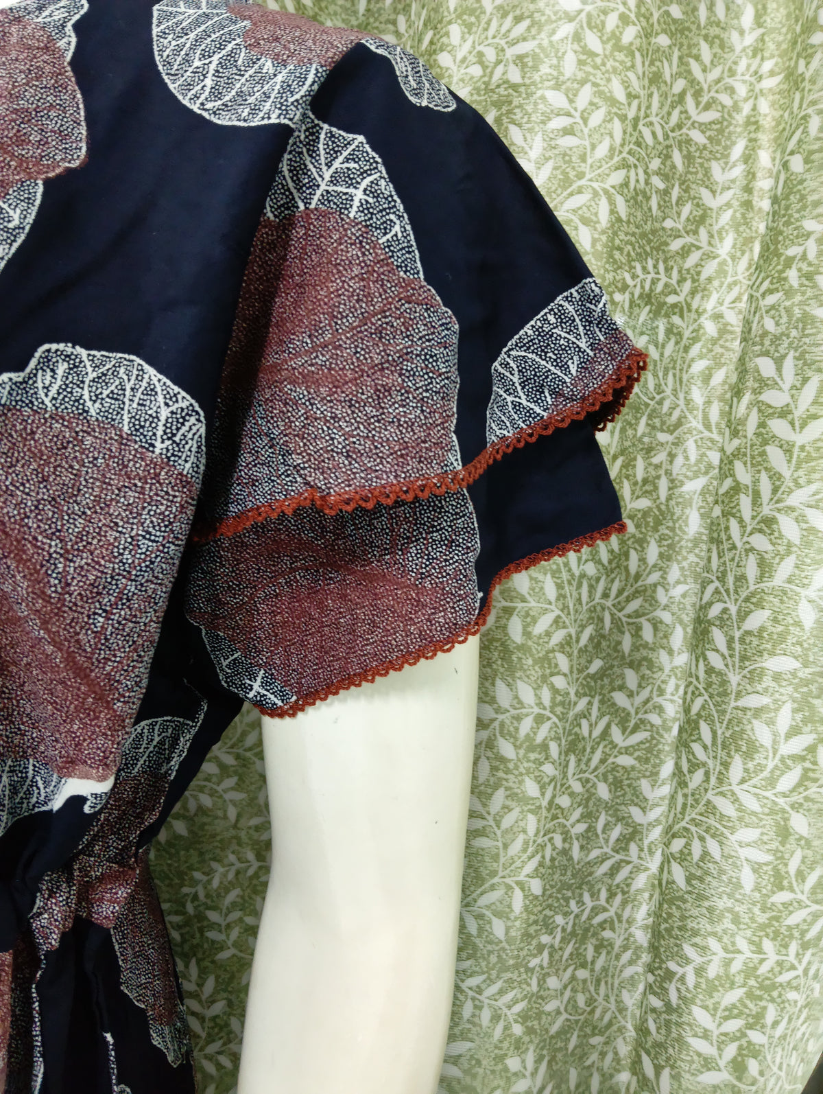 Stylish Arrivals Rayon Gathering Frock Model Night Gown's | Front Adjustable Gathering Style Rope Rope | Double Layer Sleeve | Trending Collection's for Stylish Women's (FKG)