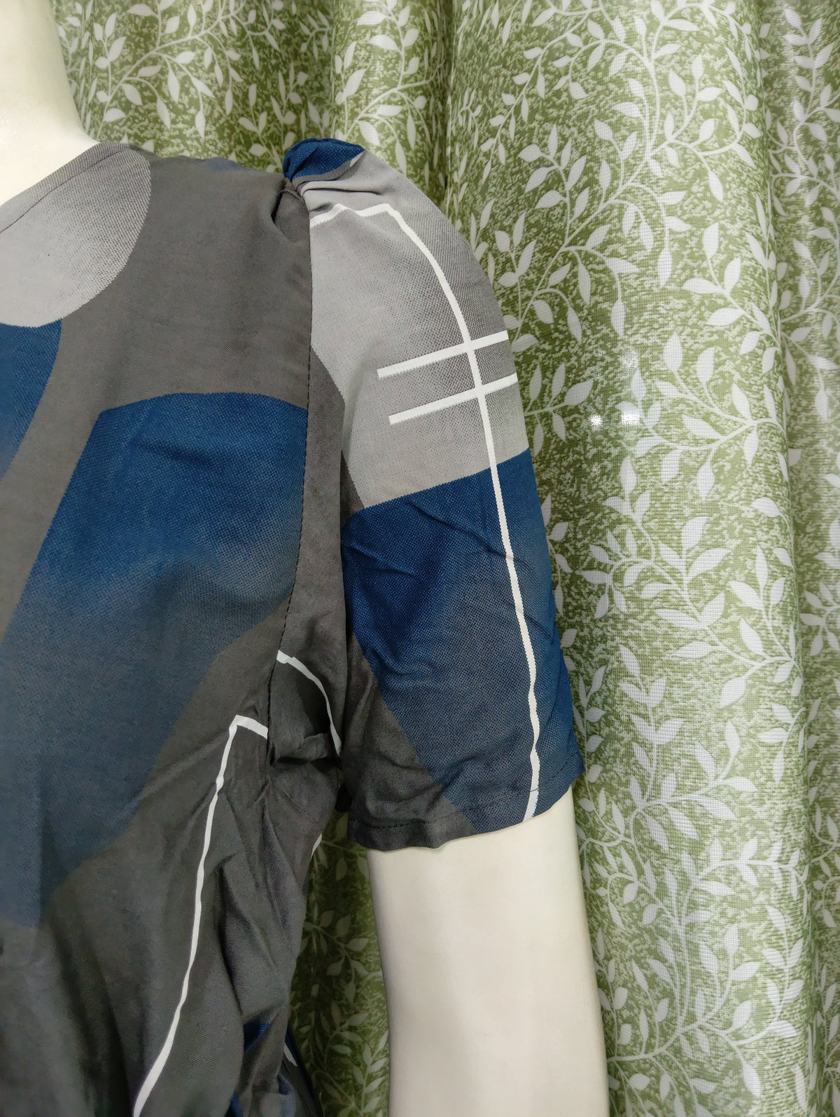 Stylish Arrivals Rayon Gathering Frock Model Night Gown's | Front Adjustable Gathering Style Rope Rope | Puff Sleeve | Trending Collection's for Stylish Women's (FKG)