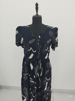 Stylish Arrivals Rayon Gathering Frock Model Night Gown's | Front Adjustable Gathering Style Rope Rope | Puff Sleeve | Trending Collection's for Stylish Women's (GFK)