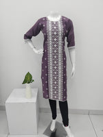 New Introducing Rayon Stylish Kurthi's | Updated Collection for Trendy Design's| Collar Model |High Quality Rayon Kurthi's for Stylish Women's (SNGVI)