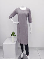 Soft Crush Stylish Kurthi's | Updated Collection for Trendy Design's |High Quality Rayon Kurthi's for Stylish Women's