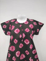 MANGAI Daily Wear Casual Comfort Fit Cotton Printed Nighties | Front Open Zipper Model | Fancy Round Neck with Side Pocket Cotton Nighties (DRN)