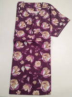 MANGAI Premium Cotton 60Inch Nighties - Fancy Neck | With Side Pocket | Shrinkage Free Nighties | Stylish Collection's for Trendy Women's - (60IN-FFN)